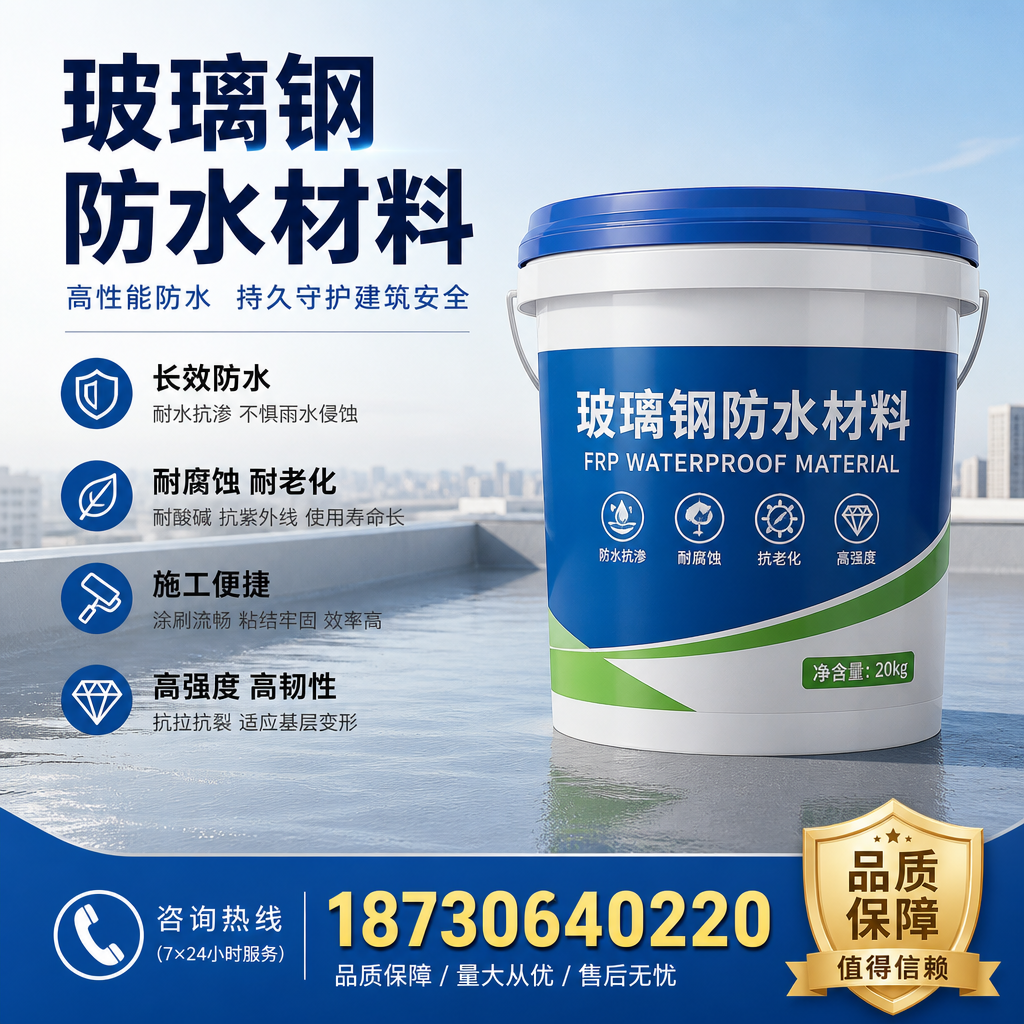 专家解析：玻璃钢防水材料的市场前景分析在 亳州